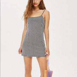 NWOT Topshop Gingham Dress